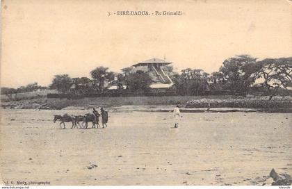 Dire-Daoua. - Pic Grimaldi blanc Carte Postale Abyssine