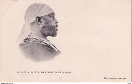 ETHIOPIE(EMPEREUR MENELIK)