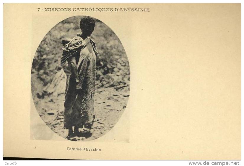 Ethiopie - Missions Catholiques Abyssinie - Femme