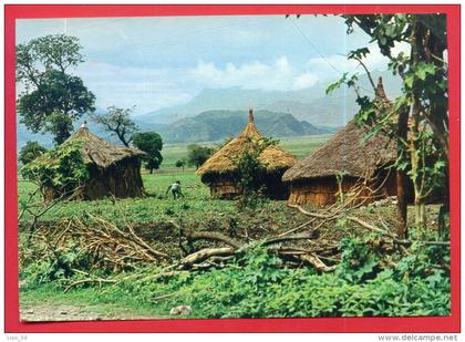 162354 / FOLKLORE , HAUSE - AFRICA ETHIOPIA Ethiopie Athiopien
