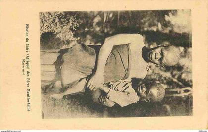 Carte Postale Ancienne - Ethiopie - Mission du Shiré des Pères Montfortains - Maternité - Animée - Enfants - CPA - Voir