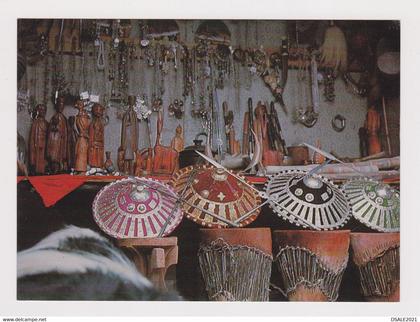 Ethiopia Äthiopien Etiopia Éthiopie Traditional Craft Market View Vintage Photo Postcard RPPc (48869)