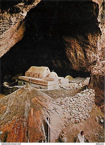 Ethiopie - Lalibela - The Church of Mekane Medehane-!m in the mouth of a cave - CPM - Voir Scans Recto-Verso