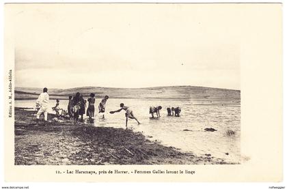 1919 Ansichtskarte Lac Haramaya, Harrar; aus Adisabeba nach Bern