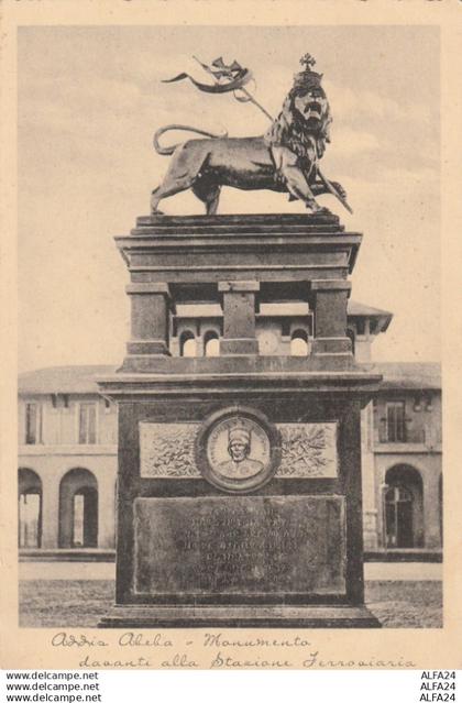 CARTOLINA ADDIS ABEBA ETIOPIA STAZIONE (RY7205