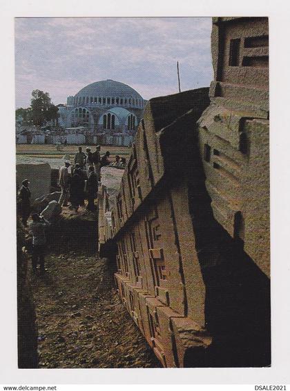 Ethiopia Äthiopien Etiopia Éthiopie Obelisk at Axum View Vintage Photo Postcard RPPc (48848)