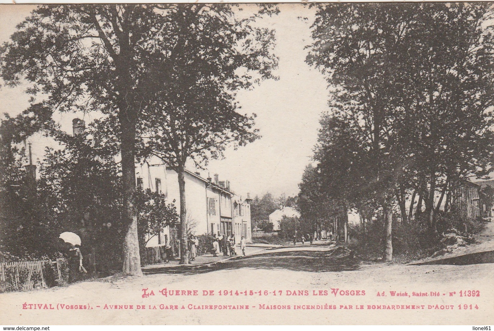 ETIVAL : (88) Avenue de la gare à Clairefontaine ...............................