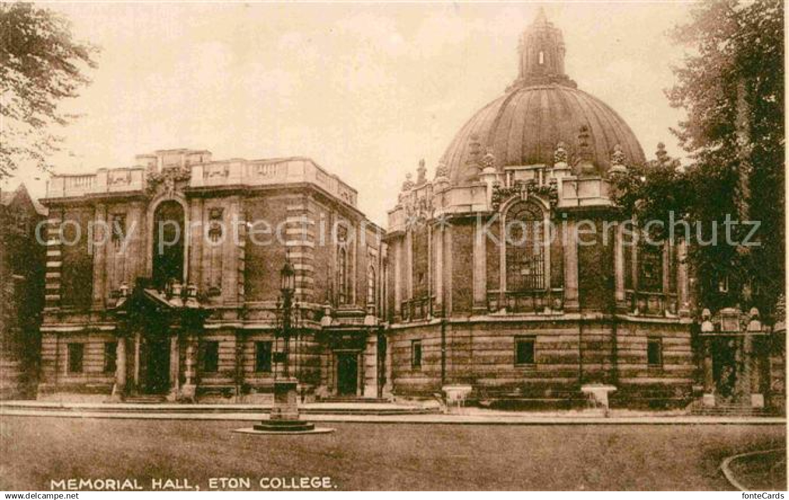 Eton Berkshire College Memorial Hall