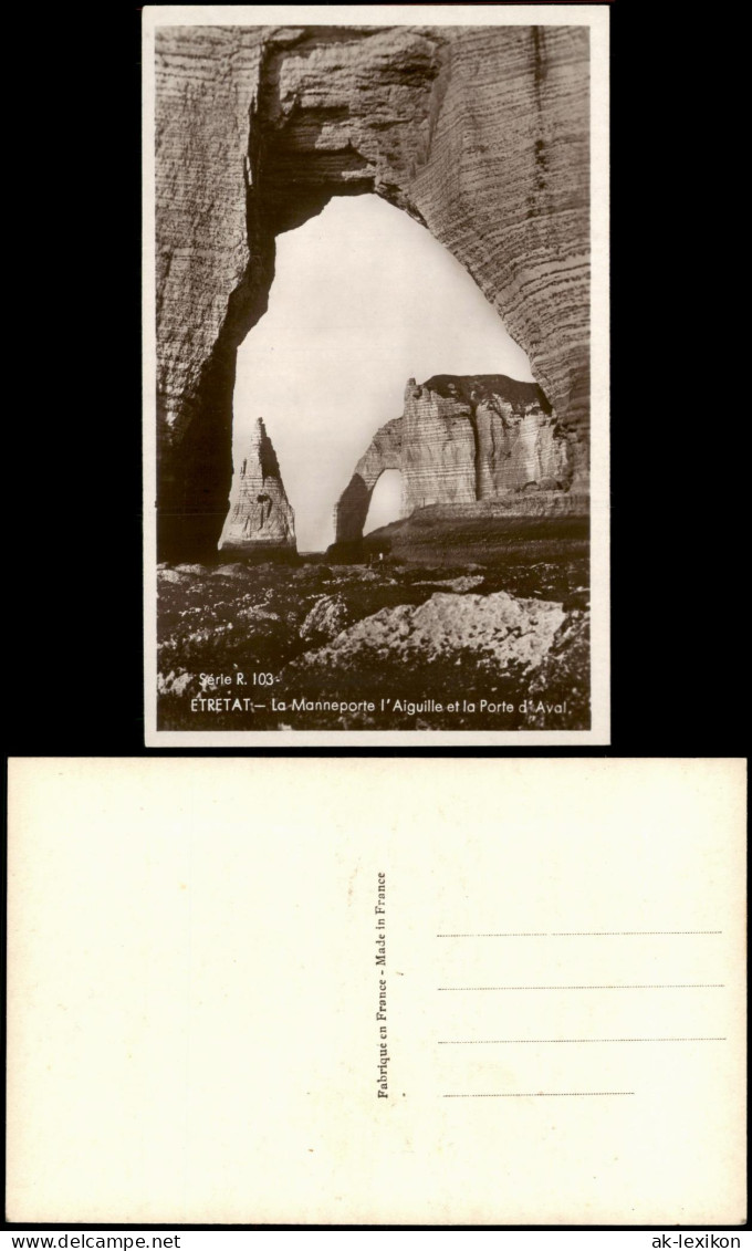 Étretat ETRETAT La Manneporte l'Aiguille et la Porte d'Aval 1930
