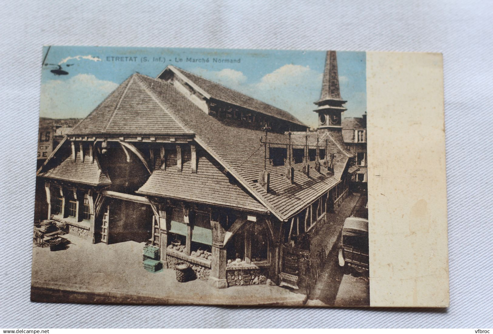 Etretat, le marché Normand, Seine Maritime 76