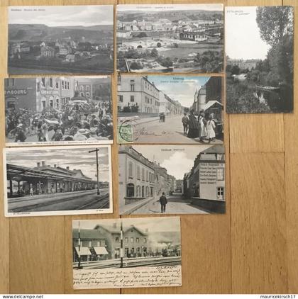 Luxembourg Luxemburg Ettelbrück x8 (ancien prix affiché 705.-)