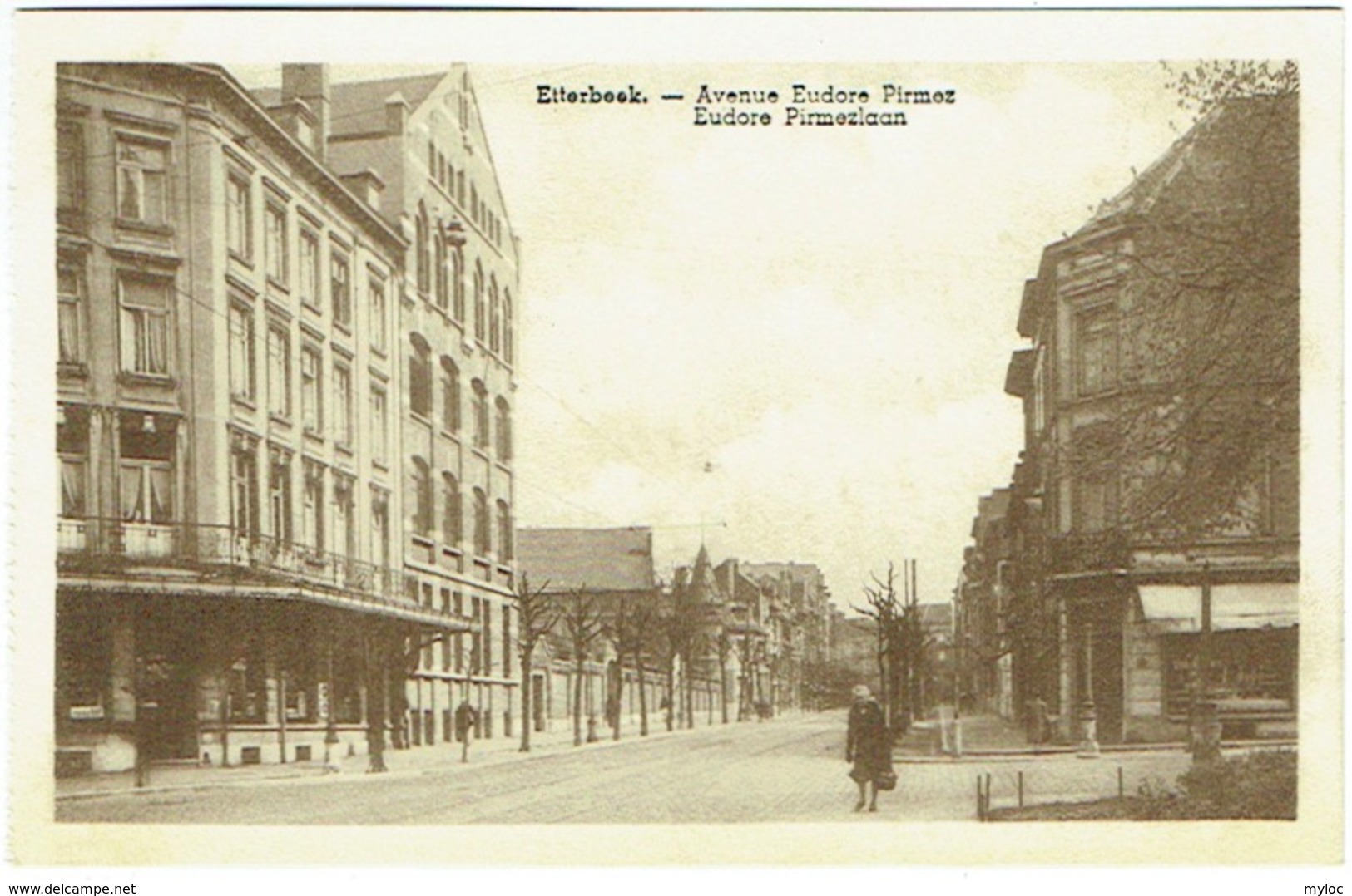 Etterbeek. Avenue Eudore Pirmez.