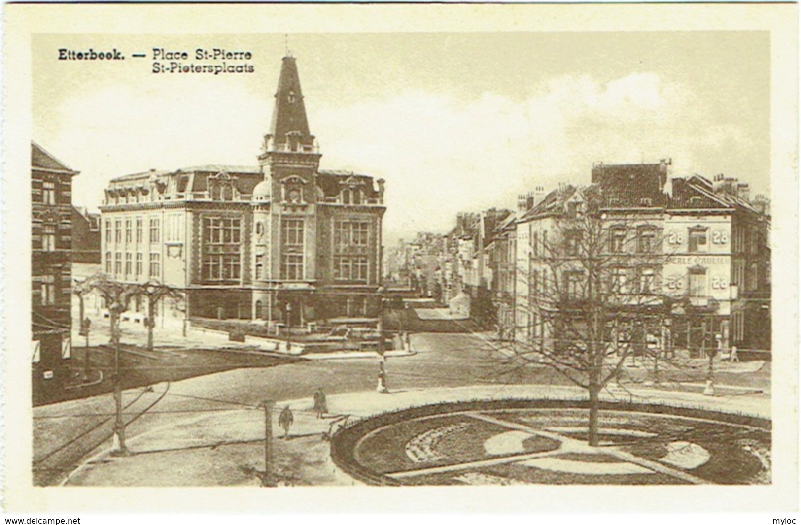 Etterbeek. Place St.Pierre.