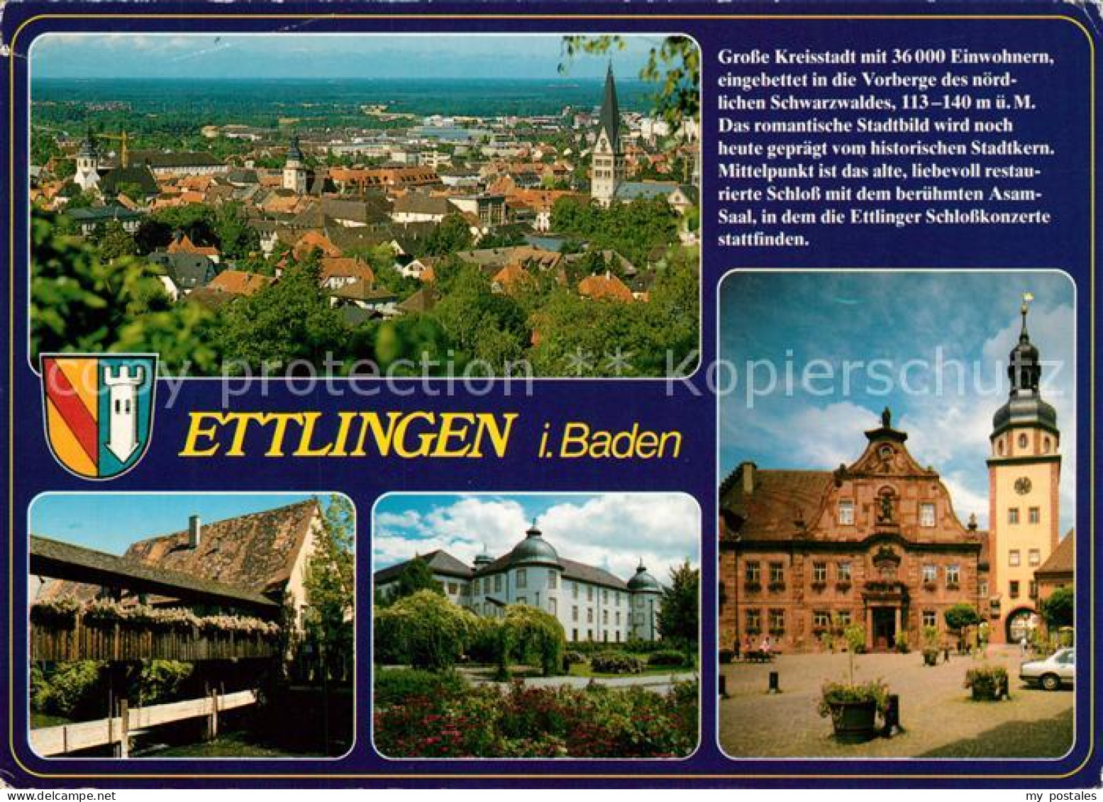 Ettlingen Bruecke Schloss