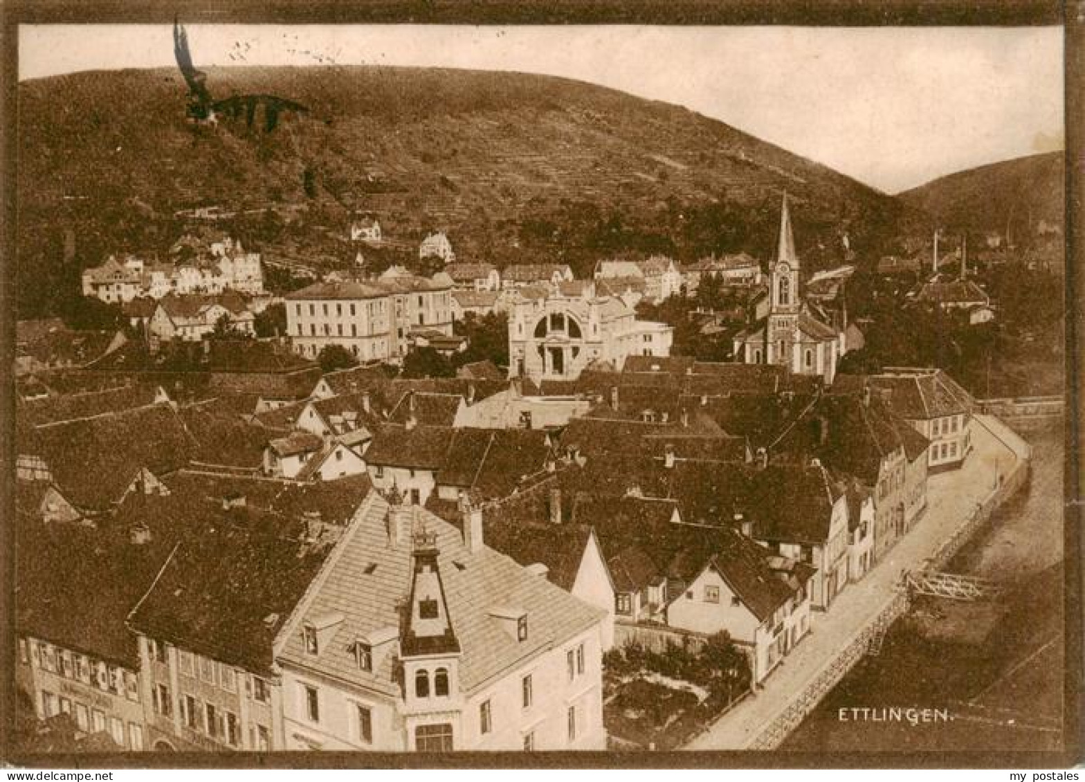 Ettlingen Fliegeraufnahme