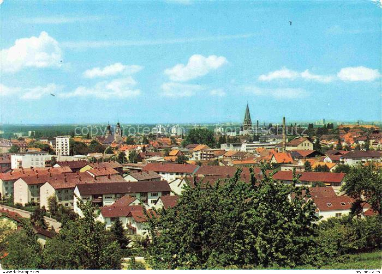 Ettlingen KARLSRUHE BW Panorama