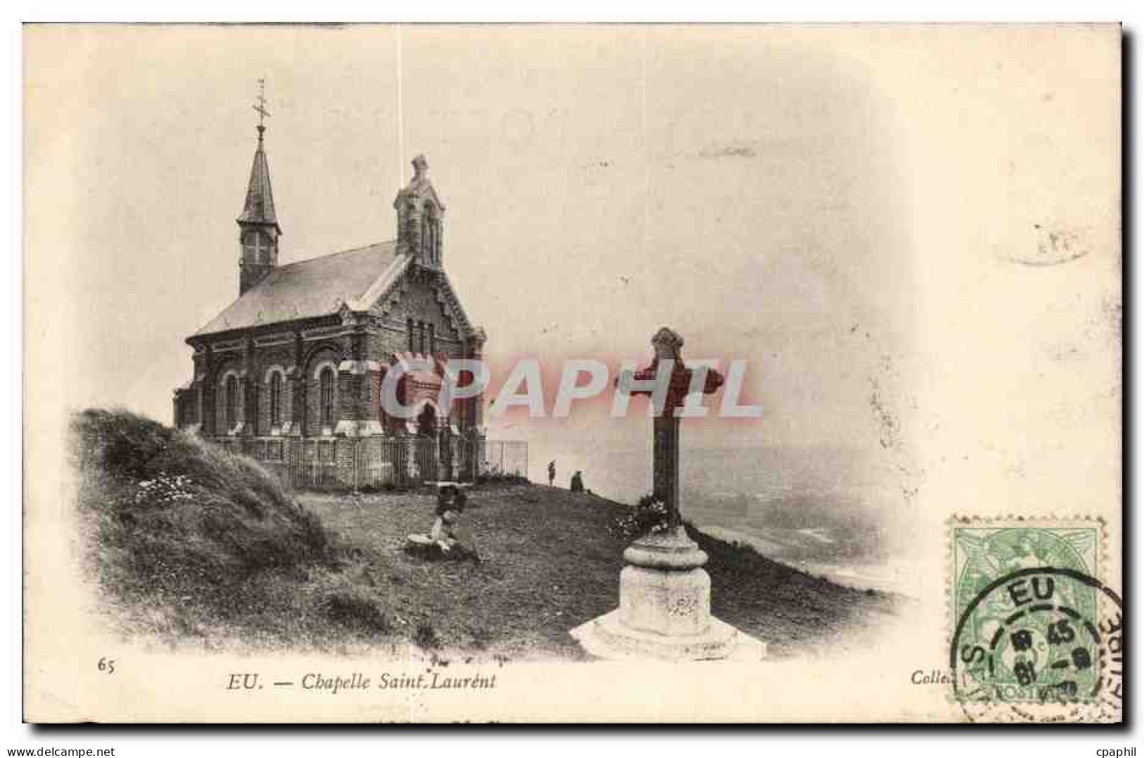 Eu - Chapelle Saint Laurent - CPA