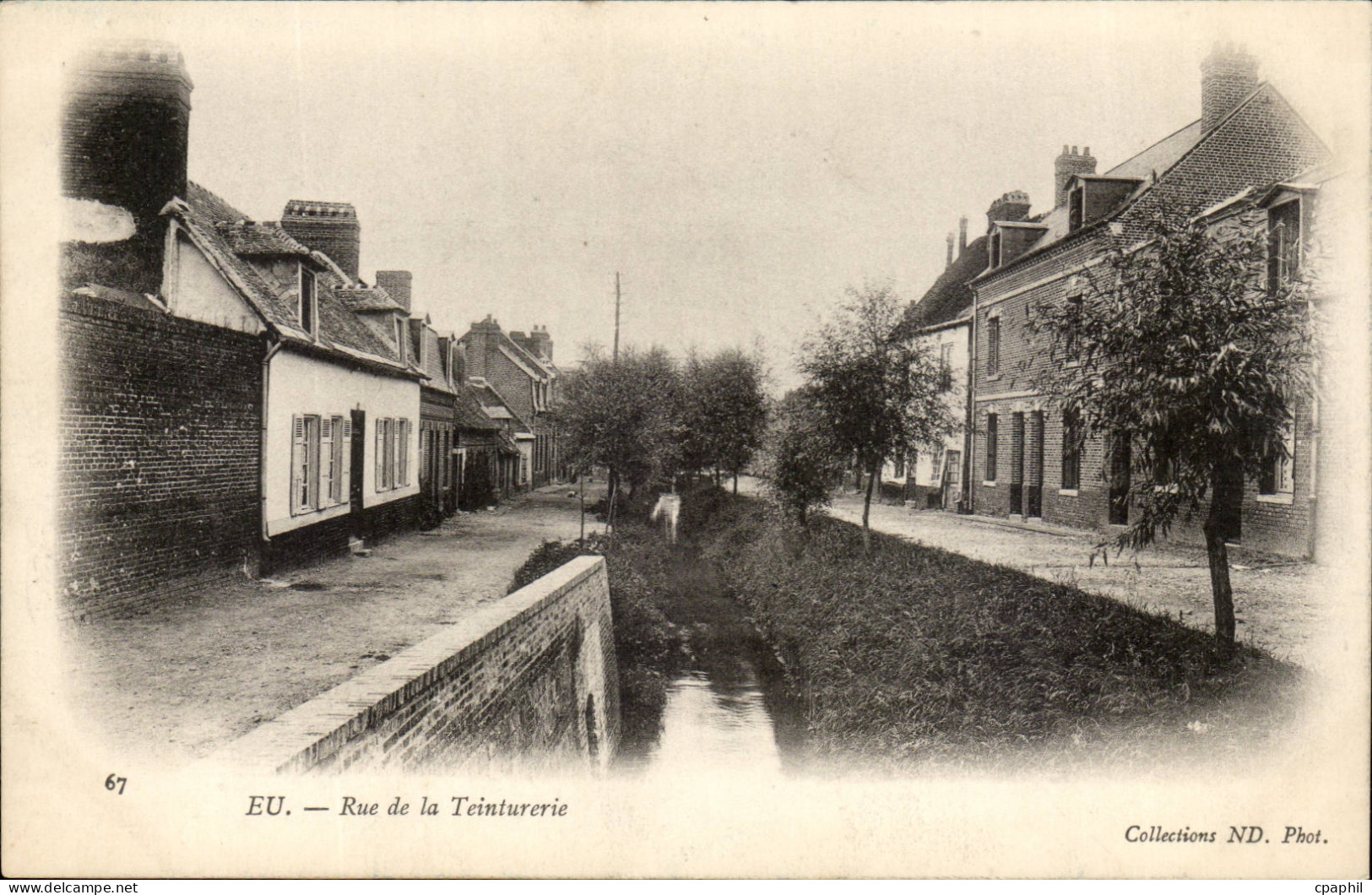 Eu - Rue de la Teinturerie CPA