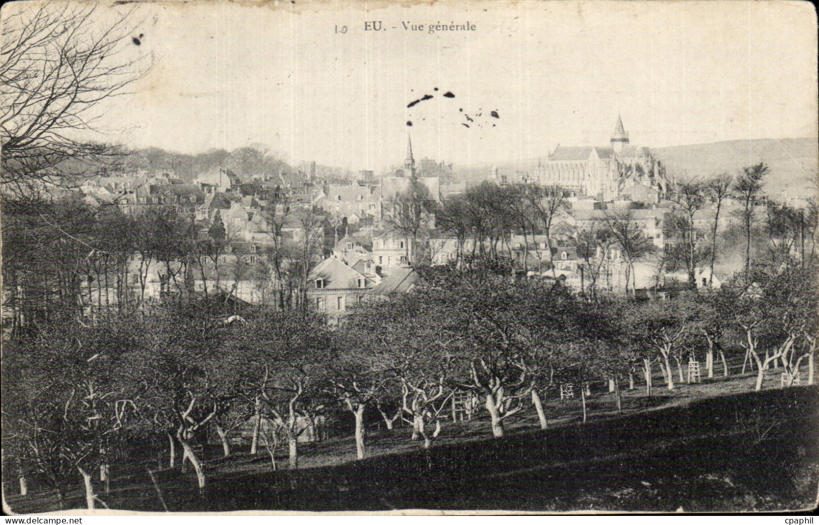 Eu - Vue Generale - CPA