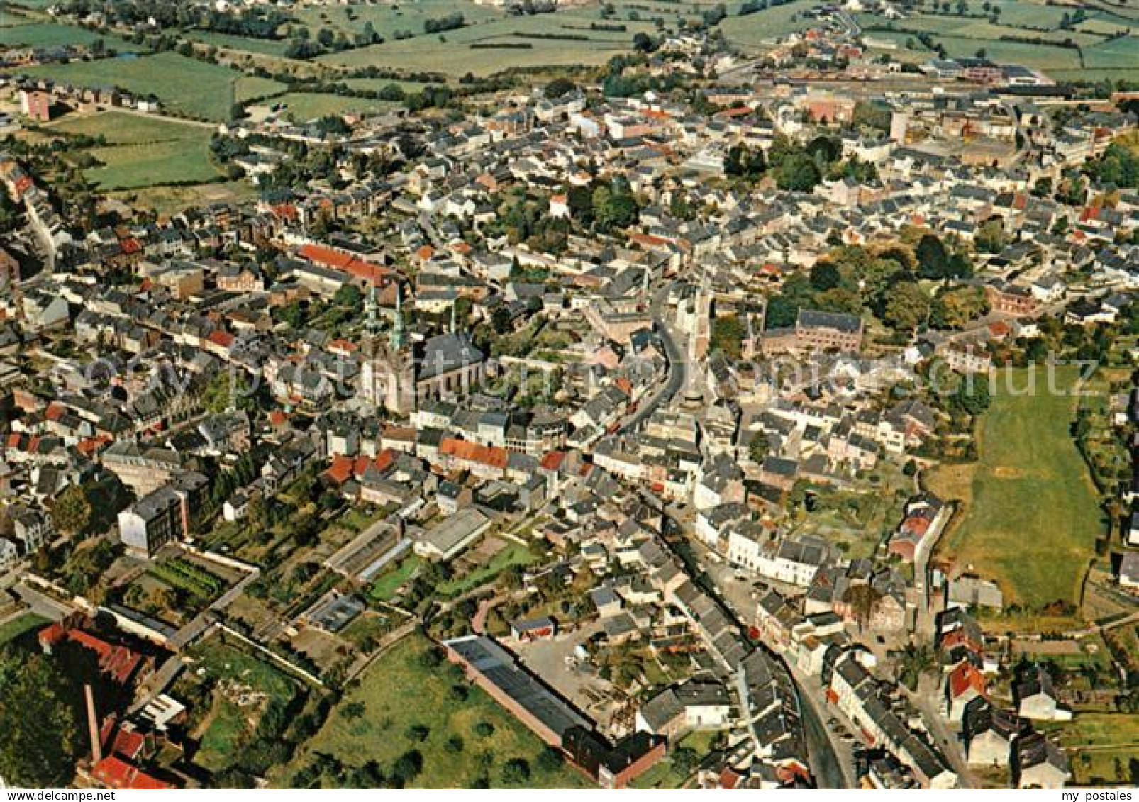 Eupen Fliegeraufnahme