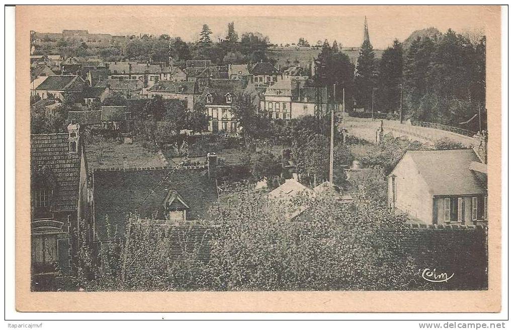 eure : TILLIERES   sur  AVRE    :   vue    (  par  vimoutiers  orne)