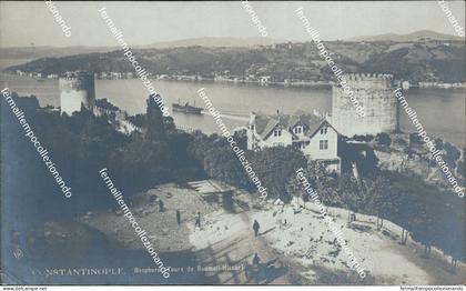 cf509 cartolina  fotografica constantinople  turchia turkey