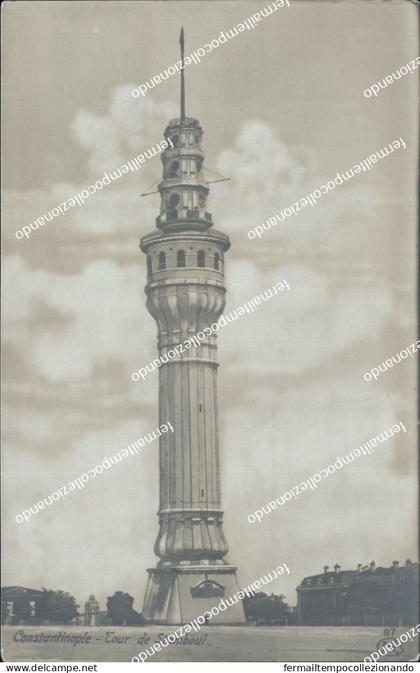cf510 cartolina  fotografica constantinople  turchia turkey