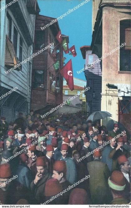 ch276 cartolina constantinople a stamboul turkey turchia