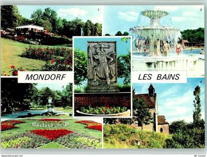 Mondorf-les-Bains - Kinder stehen unter dem Brunnen Park AKU2 - 40145851