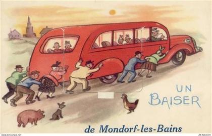 Mondorf-les-Bains - Mondorf (Luxemburg) Leporello, Auto I-II - 55096809