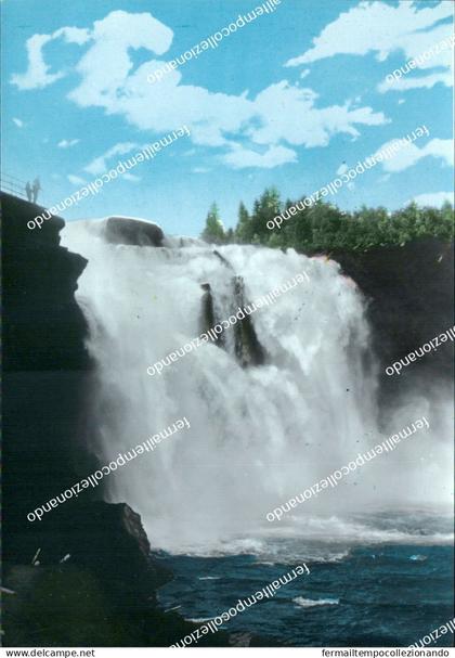 cd106 cartolina tannforsen sweden svezia