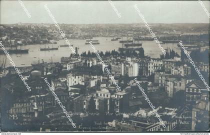cf503 cartolina  fotografica constantinople  turchia turkey