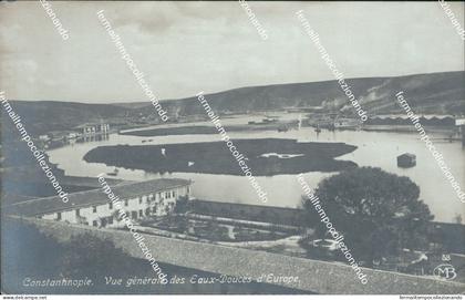 cf508 cartolina  fotografica constantinople  turchia turkey