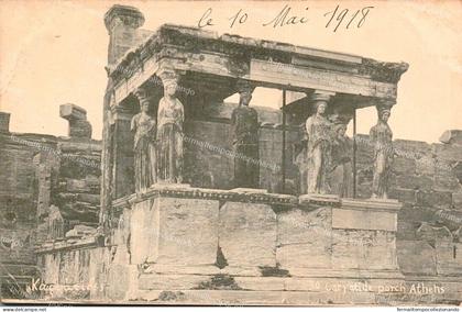 dn192 cartolina cpa athene atene acropoli grecia greece grecia