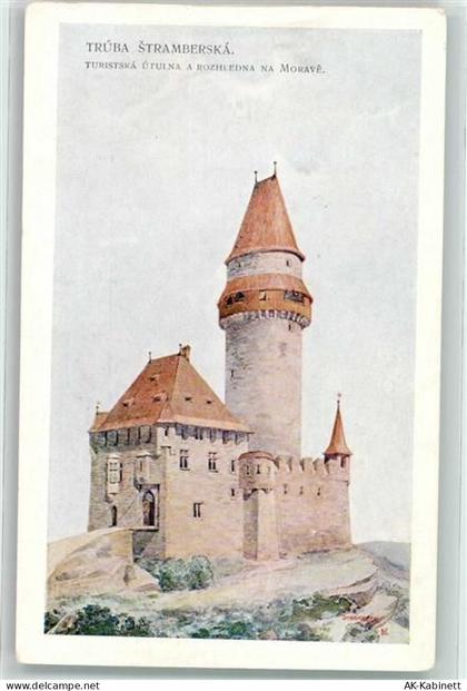 Sternberk Sternberg Künstlerkarte Burg - 39509194