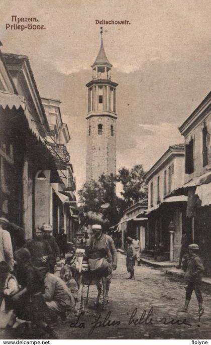 prilep goce - delfschowstr. - rue types - macéddoine du nord macedonia