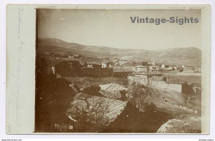 Vodovrati / Macedonia: Panorama View (Vintage RPPC 1916)