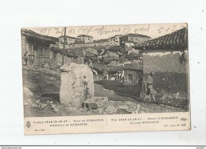 NORD DE MONASTIR (BITOLA MACEDOINE ) GUERRE 1914 15 16 17 ALENTOURS DE MONASTIR