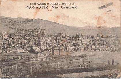 MACEDOINE DU NORD - Monastir - Vue générale - Campagnie d Orient 1914 1918 - Carte postale ancienne