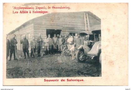 Grèce - Salonique - Les Alliés