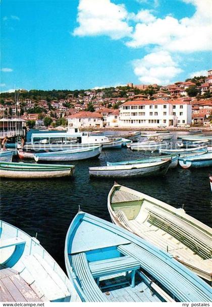 Ohrid Bootshafen