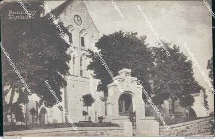 bt470 cartolina ronneby kyrkan svezia