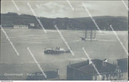 cf486 cartolina fotografica  constantinople  turchia turkey