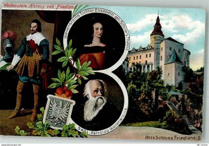 Frydlant Friedland Foto AK Schloss Friedland Wallenstein Tochter Elisabe... - 13556030