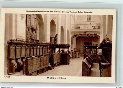 Duenas Palencia - Zisterzienserkloster San Isidro Chor und Tribüne Innen... - 11053957