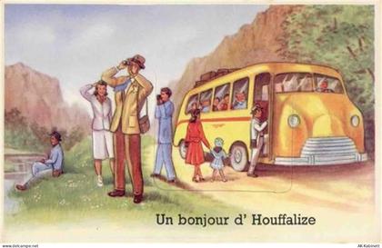 Houffalize - Houffalize (Belgien) Leporello Omnibus I-II - 55096574