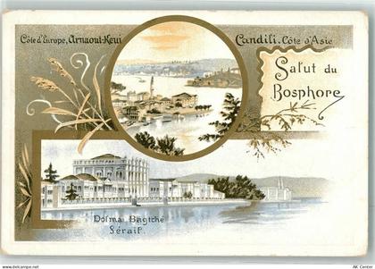 Konstantinopel Istanbul Lithographie Bosporus Serail - 13623626