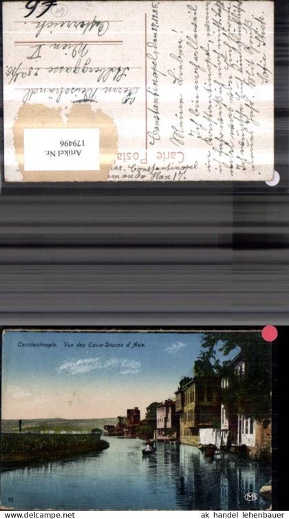 179496,Constantinople Vue des Euax Douces d Asie Konstantinopel