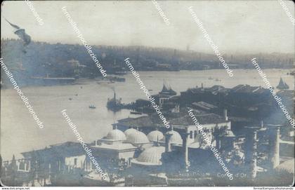 be514 cartolina constantinople corne d'or  turchia turkey