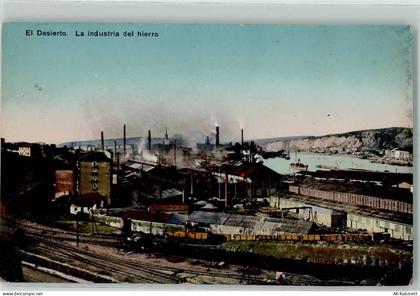 Bilbao - El Desierto La Industria del hierro Eisenbahn Dampfer - 52228359